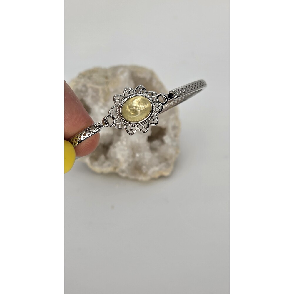 Yellow Mica Cuff